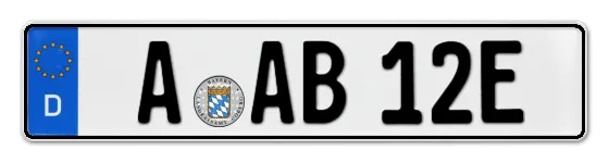 E-Kennzeichen Augsburg online bestellen