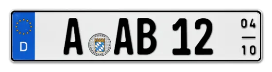 Saisonkennzeichen A für Augsburg online bestellen