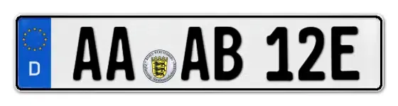 E-Kennzeichen AAlen online bestellen