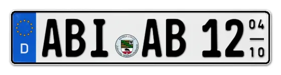 Saisonkennzeichen ABI für Anhalt, BItterfeld als Wunschkennzeichen online bestellen