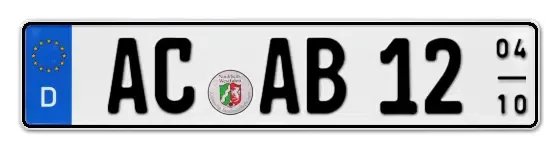 Saisonkennzeichen AC für AaChen online bestellen