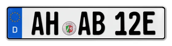 E-Kennzeichen AHaus online bestellen