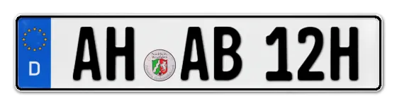 H-Kennzeichen AH online bestellen