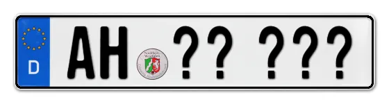 Wunschkennzeichen Ahaus reservieren