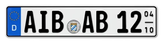 Saisonkennzeichen AIBling als Wunschkennzeichen Saisonkennzeichen AIB für AIBling als Wunschkennzeichen online bestellen
