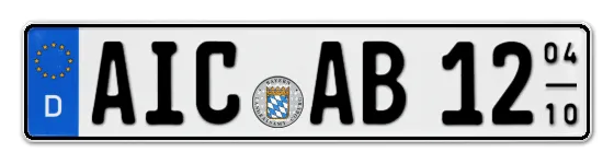 Saisonkennzeichen AIC für AIChach online bestellen