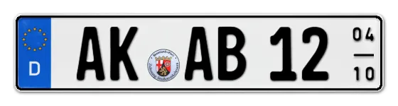 Saisonkennzeichen AK für AltenKirchen online bestellen