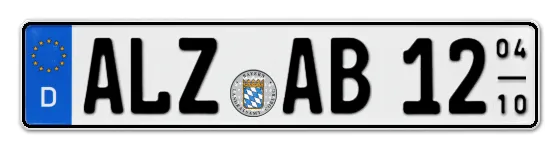 Saisonkennzeichen ALZ für ALZenau als Wunschkennzeichen online bestellen
