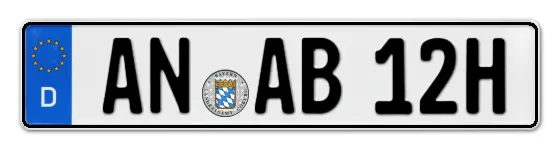 H-Kennzeichen AN als Wunschkennzeichen online bestellen