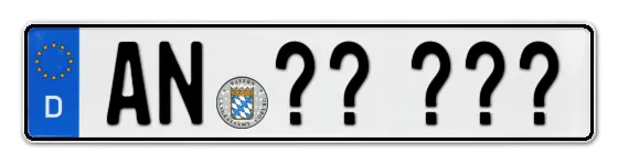 Wunschkennzeichen Ansbach reservieren