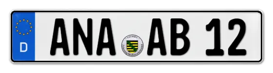 Autokennzeichen ANnAberg
