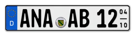 Saisonkennzeichen ANA für ANnAberg online bestellen