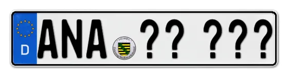 Wunschkennzeichen Annaberg reservieren