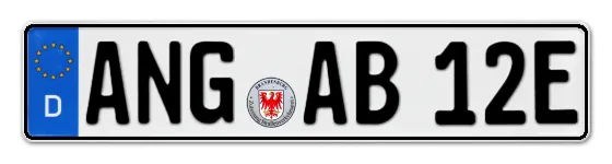 E-Kennzeichen ANGermünde online bestellen