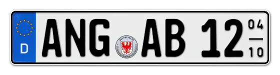 Saisonkennzeichen ANGermünde Saisonkennzeichen ANG für ANGermünde online bestellen