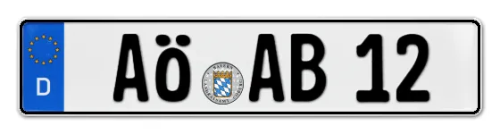 Kennzeichen AltÖtting bestellen