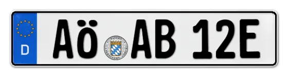 E-Kennzeichen AltÖtting als Wunschkennzeichen online reservieren