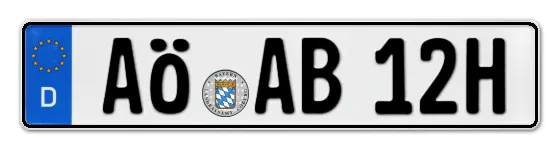 H-Kennzeichen AÖ als Wunschkennzeichen online bestellen