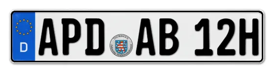 H-Kennzeichen APD online bestellen