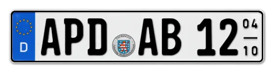 Saisonkennzeichen APolDa Saisonkennzeichen APD für APolDa online bestellen