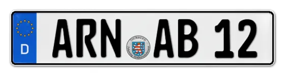 Autokennzeichen ARNstadt Autokennzeichen ARNstadt