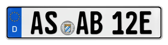 E-Kennzeichen Amberg, Sulzbach online bestellen