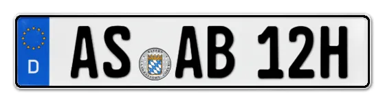 H-Kennzeichen AS online bestellen