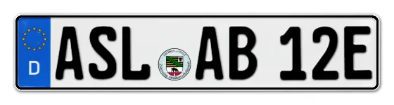 E-Kennzeichen ASchersLeben online bestellen