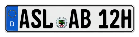H-Kennzeichen ASL online bestellen