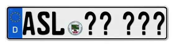 Wunschkennzeichen Aschersleben reservieren