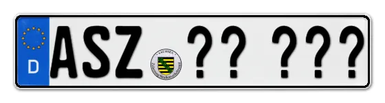Wunschkennzeichen Aue,-schwarzenberg reservieren