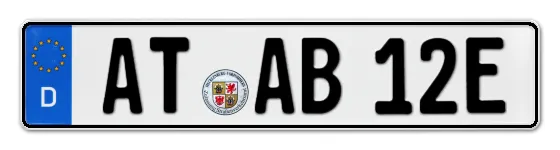 E-Kennzeichen AltenTreptow online bestellen