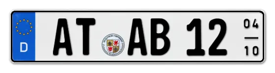 Saisonkennzeichen AT für AltenTreptow online bestellen
