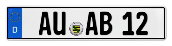 Kennzeichen AUe bestellen Kennzeichen AUe bestellen