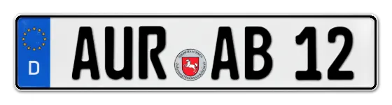 Autokennzeichen AURich Autokennzeichen AURich
