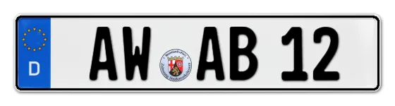 Autokennzeichen AhrWeiler