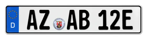 E-Kennzeichen AlZey online bestellen