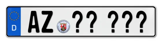 Wunschkennzeichen Alzey reservieren