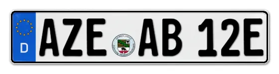 E-Kennzeichen Anhalt-ZErbst als Wunschkennzeichen online reservieren