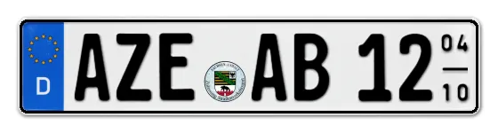 Saisonkennzeichen AZE für Anhalt-ZErbst als Wunschkennzeichen online bestellen
