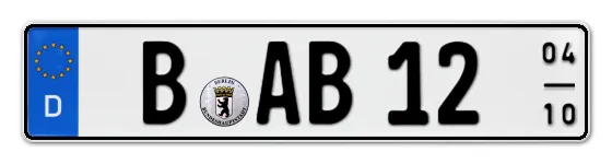 Saisonkennzeichen B für Berlin online bestellen