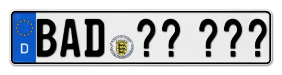 WunschKennzeichen Baden-baden Wunschkennzeichen Baden-baden reservieren