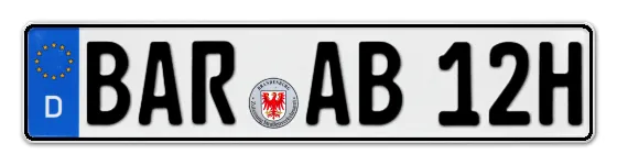 H-Kennzeichen BAR online bestellen
