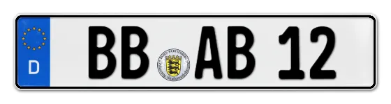 Autokennzeichen BöBlingen