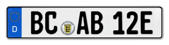 E-Kennzeichen BiberaCh online bestellen