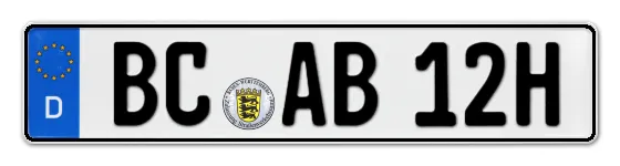 H-Kennzeichen BC online bestellen