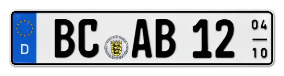 Saisonkennzeichen BC für BiberaCh online bestellen