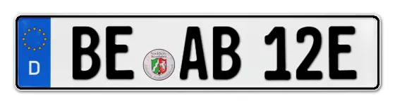 E-Kennzeichen BEckum online bestellen