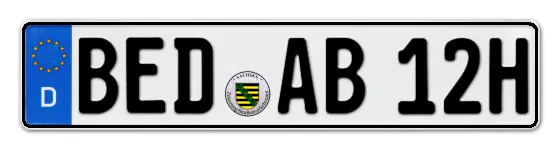 H-Kennzeichen BED online bestellen