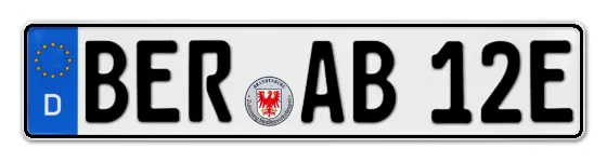 E-Kennzeichen BERnau online bestellen